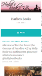 Mobile Screenshot of harliesbooks.com